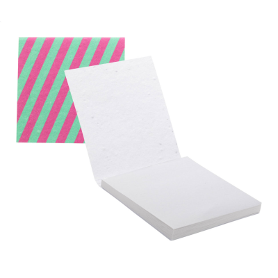 CUSTOM STICKY NOTE PAD in White