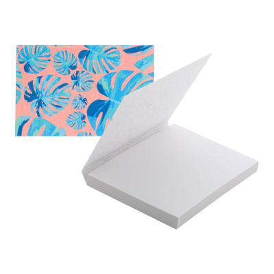 CUSTOM STICKY NOTE PAD in White