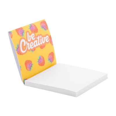 CUSTOM STICKY NOTE PAD in White