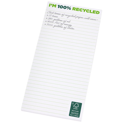 DESK-MATE® 1 & 3 A4 RECYCLED NOTE PAD - PROMOTIONAL CORPORATE GIFT
