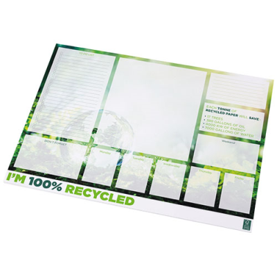 DESK-MATE® A2 RECYCLED NOTE PAD - PROMOTIONAL CORPORATE GIFT