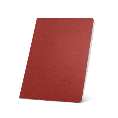 ECOWN NOTE BOOK A5 with Lined x Sheet in Red