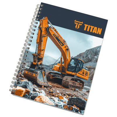 ENVIRO-SMART - A5 WHITE COVER WIRO-BOUND PAD