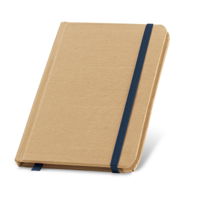 FLAUBERT POCKET SIZED NOTE PAD with Plain in Navy Blue