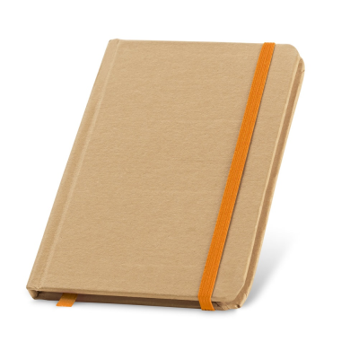 FLAUBERT POCKET SIZED NOTE PAD with Plain in Orange