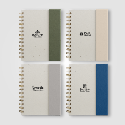 HALDEN FSC PAPER STICKY NOTE SPIRAL NOTE BOOK ORGANIZER – B6