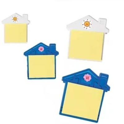 HOUSE CLIP with Sticky Notes - PROMOTIONAL CORPORATE GIFT