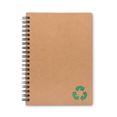 MINERAL PAPER NOTE BOOK 70 LINED   in Green