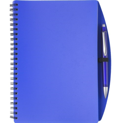 NOTE BOOK with Ball Pen (Approx A5) in Blue