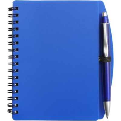 NOTE BOOK with Ball Pen (Approx A6) in Blue