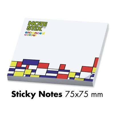 SQUARE STICKY NOTE PAD 75x75mm