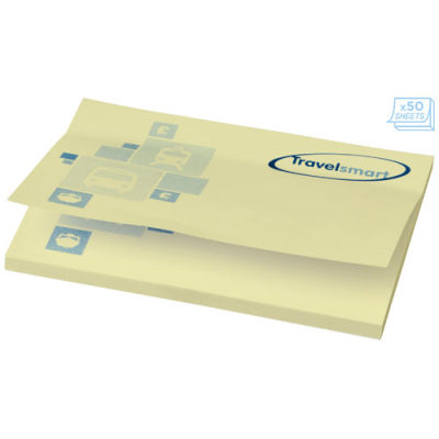 STICKY-MATE® A7 STICKY NOTES 100X75MM in Light Yellow