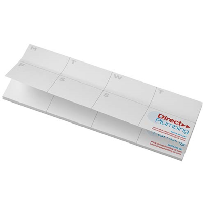 STICKY-MATE® RECYCLED STICKY NOTES with Printed Planner