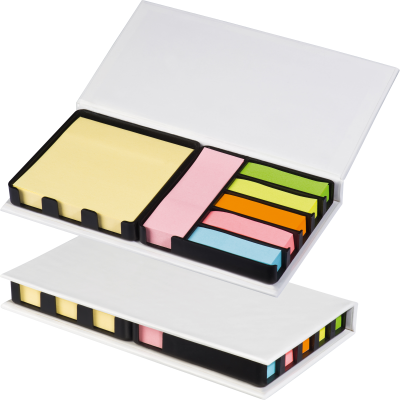STICKY NOTE BOOK AMARILLO in White 