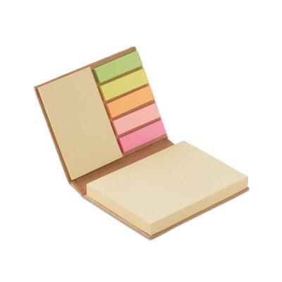 STICKY NOTE MEMO PAD in Brown