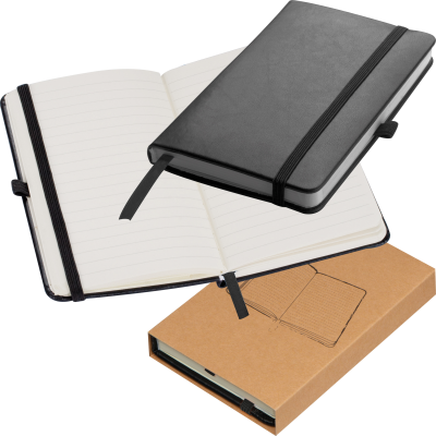 TRENDY A6 NOTE BOOK in Black