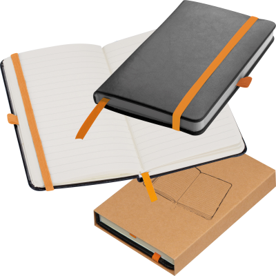 TRENDY A6 NOTE BOOK in Orange
