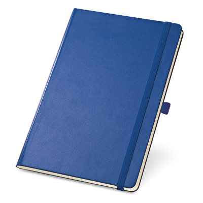 TWAIN A5 NOTE BOOK with Lined x Sheet in Ivory Colour in Royal Blue