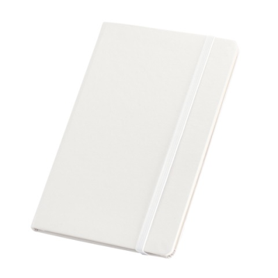 TWAIN A5 NOTE BOOK with Lined x Sheet in Ivory Colour in White