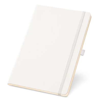 TWAIN A5 NOTE BOOK with Lined x Sheet in Ivory Colour in White