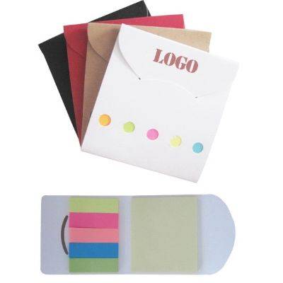 WHOLESALE NEON FLUORESCENT SMILE STICKY MEMO PAD - PROMOTIONAL CORPORATE GIFT