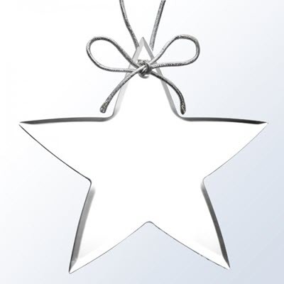 ACRYLIC STAR HANGING ORNAMENT