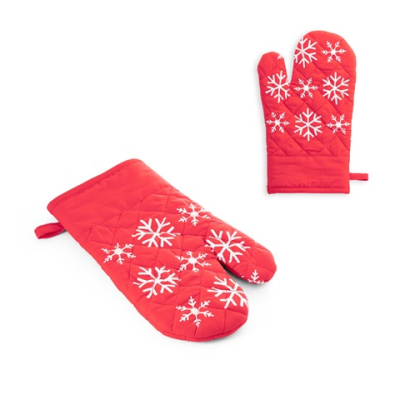 PICOTTI  CHRISTMAS OVEN GLOVES
