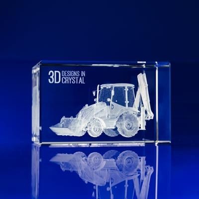 AGRICULTURE CRYSTAL GLASS GIFT IDEA - YOUR UNIQUE DESIGN 3D ENGRAVED in Crystal