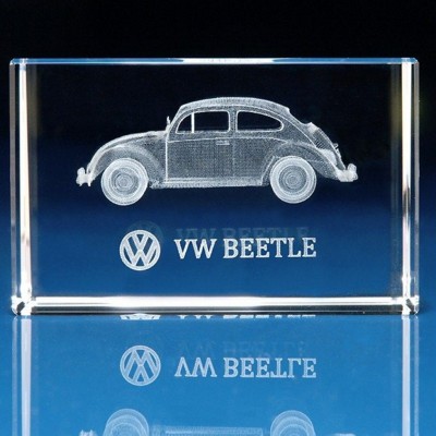 CAR GIFTS in 3D Engraved Glass