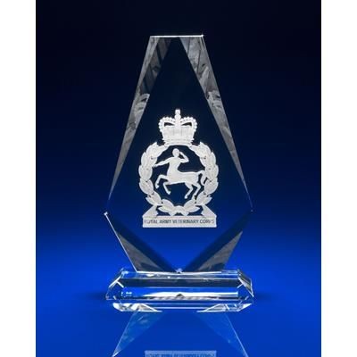 CREST CRYSTAL GLASS AWARD & PAPERWEIGHT GIFTS