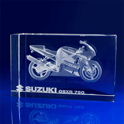 CUBE RECTANGULAR CRYSTAL GLASS BLOCK