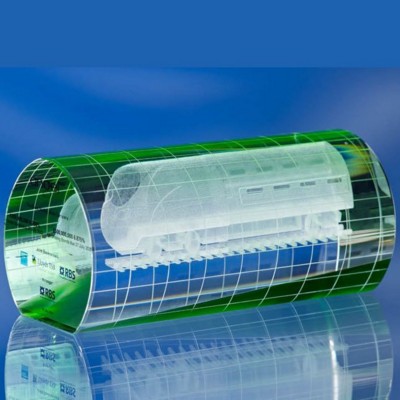 CYLINDER GLASS PRISM