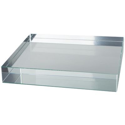 RECTANGULAR GLASS PAPERWEIGHT