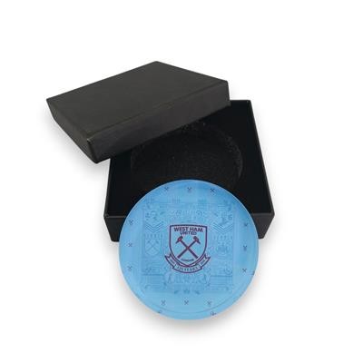 ROUND GLASS PAPERWEIGHT