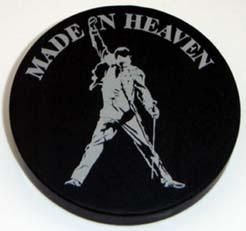 ROUND POLISHED NATURAL SLATE PAPERWEIGHT