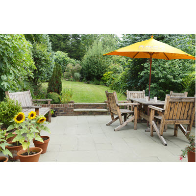 2,5M ROUND WOOD PARASOL ECO