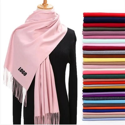 LARGE SOFT CASHMERE FEEL PASHMINA SHAWL SCARF