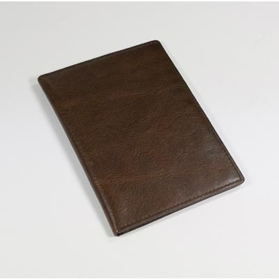 ASHBOURNE OIL PULL UP GENUINE LEATHER PASSPORT WALLET