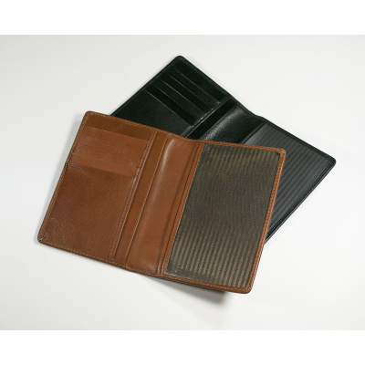 ECO VERDE GENUINE LEATHER PASSPORT WALLET