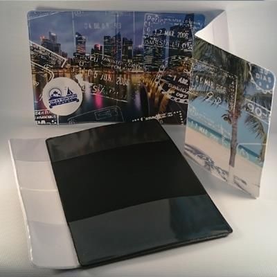FULL COLOUR DIGITAL PRINTED PVC PASSPORT COVER