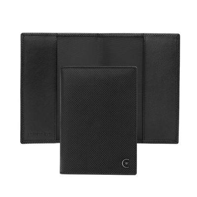 PASSPORT HOLDER ISLINGTON BLACK