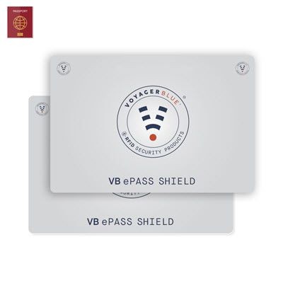VB - VOYAGERBLUE E-PASSPORT SHIELD