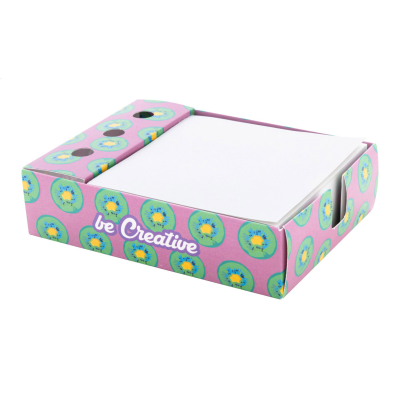 PEN HOLDER NOTE PAD in White