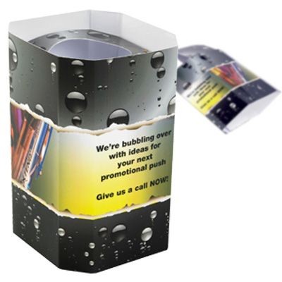 CARD POP-UP SQUARE PEN POT