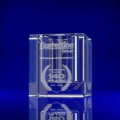 DESK PEN POT HOLDER in Crystal