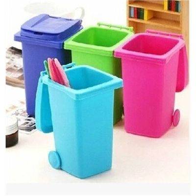 GARBAGE CAN PEN HOLDER