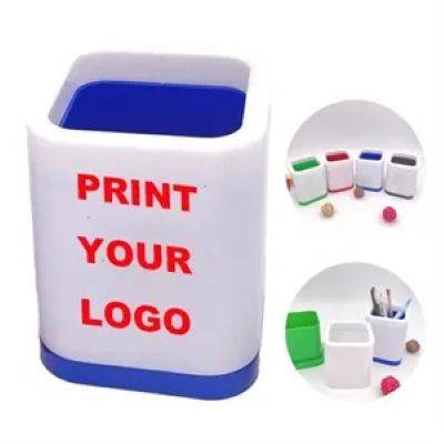 PLASTIC PEN HOLDER STORAGE BOX