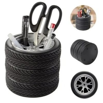 TIRE SHAPE PEN HOLDER