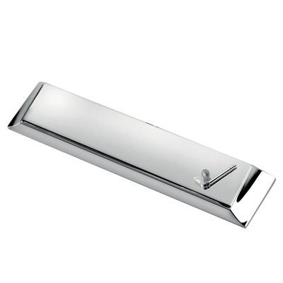 CLASSIC METAL GOLF PEN HOLDER in Silver