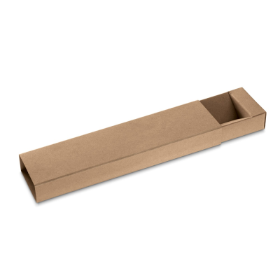 PENDULO 100% RECYCLED PAPER CASE FOR 1 BALL PEN in Natural